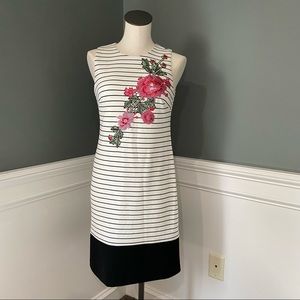 Ivanka Trump white striped dress 2637